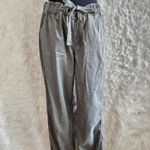 Knox Rose Women's Gray Draw String Elastic Waist Jogger Pants Size S